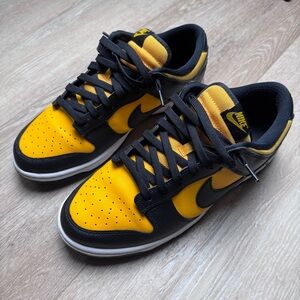 Nike Dunk Low Retro 'Championship Goldenrod' Size 10 Men’s Shoes Black & Yellow